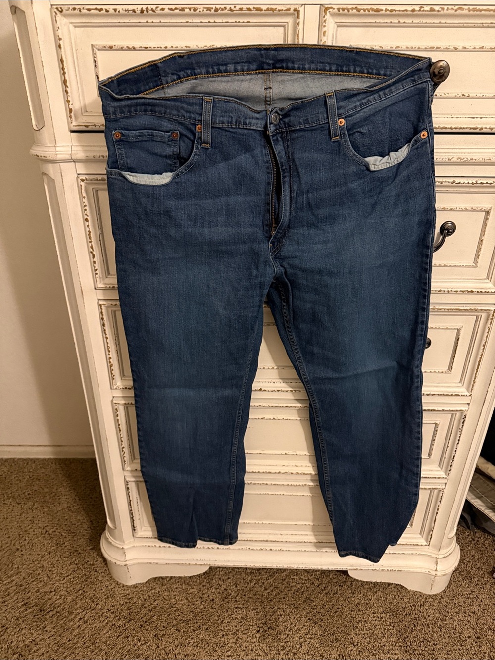 Levi's Slim Fit Dark Blue Men's Jeans